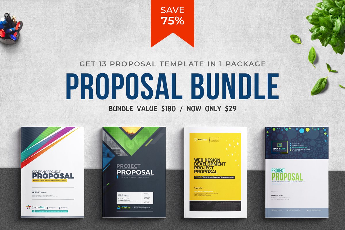 21 Best Business Proposal Templates in Word (21) — HotSkills Within Free Business Proposal Template Ms Word