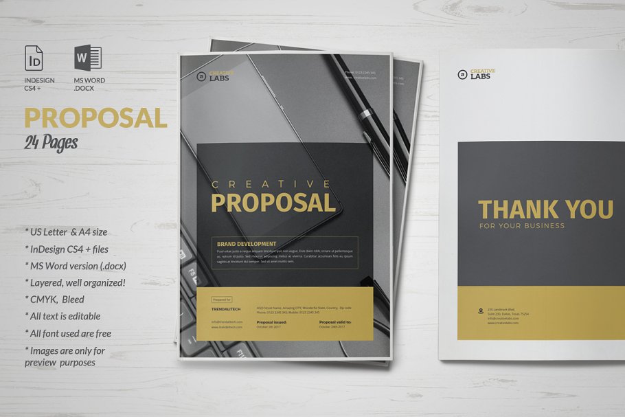 business proposal template word free