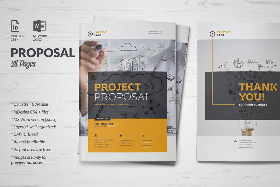free business proposal templates for word