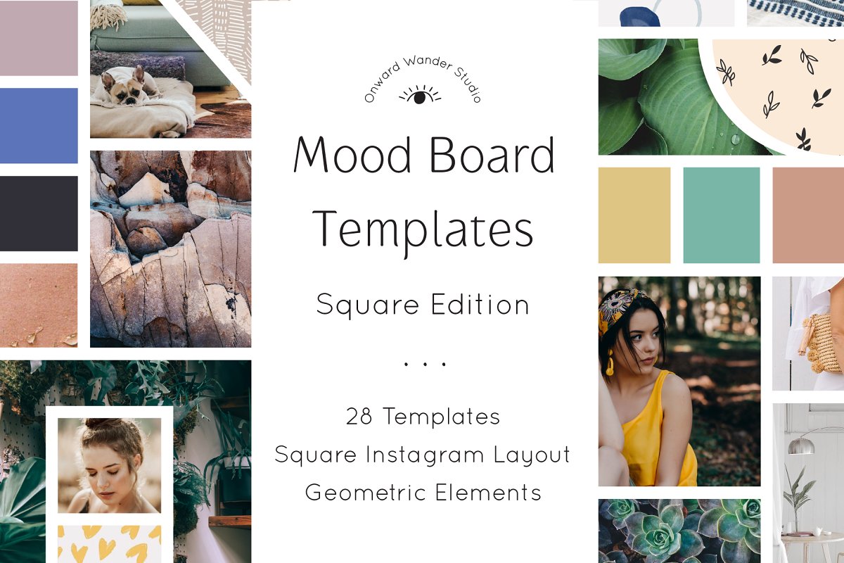 25+ Mood Board Templates PSD (Free + Premium) — 2022