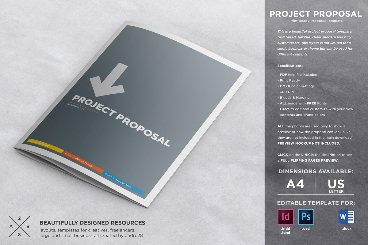 project business proposal template word