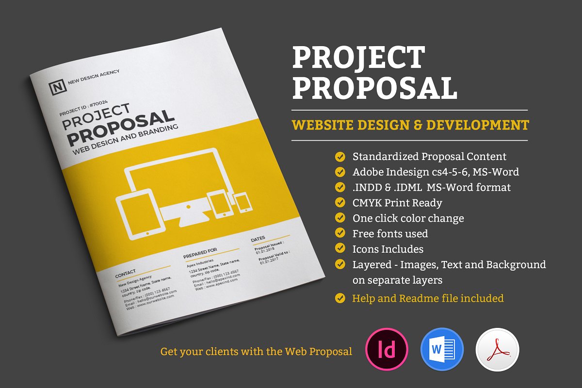 simple business proposal template word