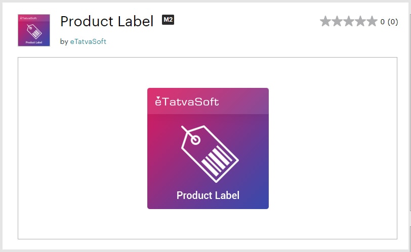 Product Label extension for Magento-2