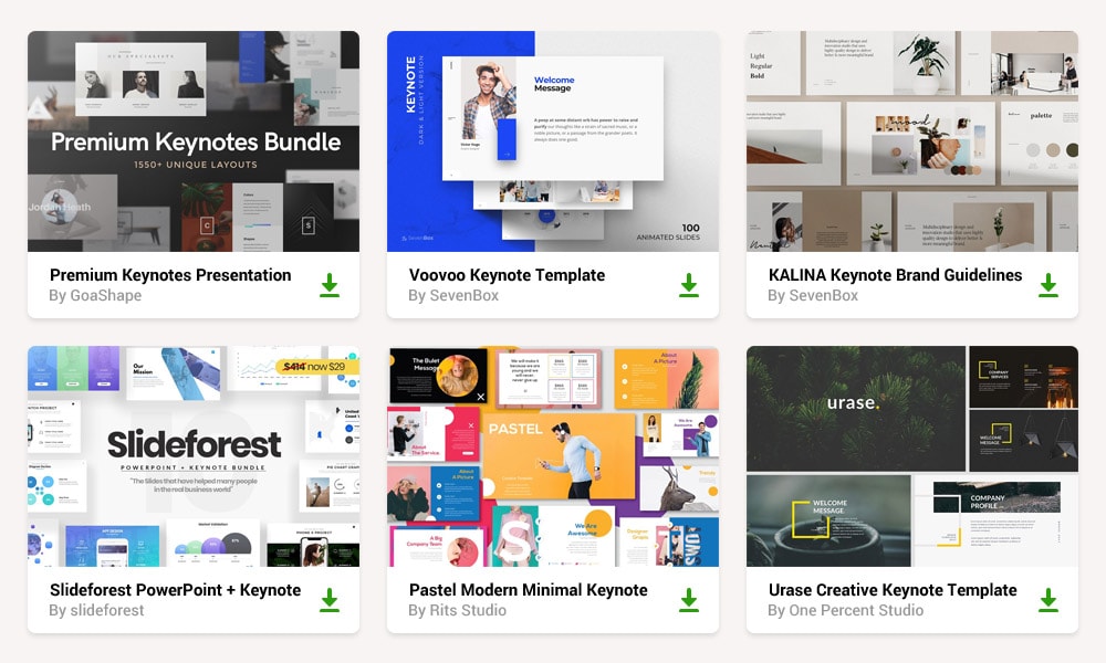 best keynote templates