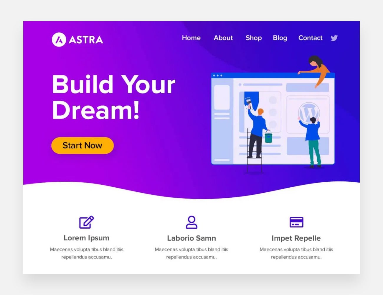 Astra Free WordPress Themes for Writers