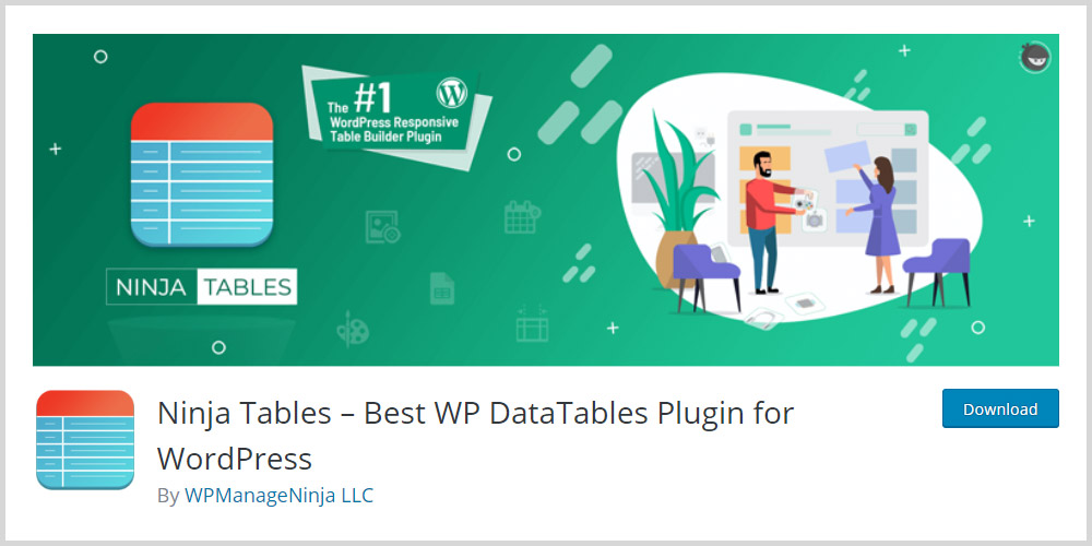 Ninja Tables WordPress Plugin