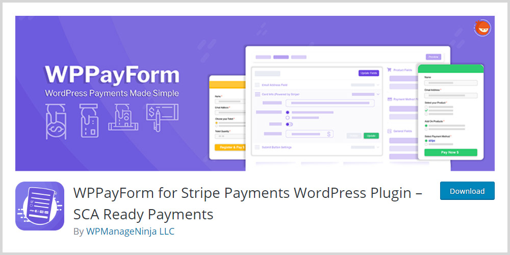 WPPayForm WordPress Plugin