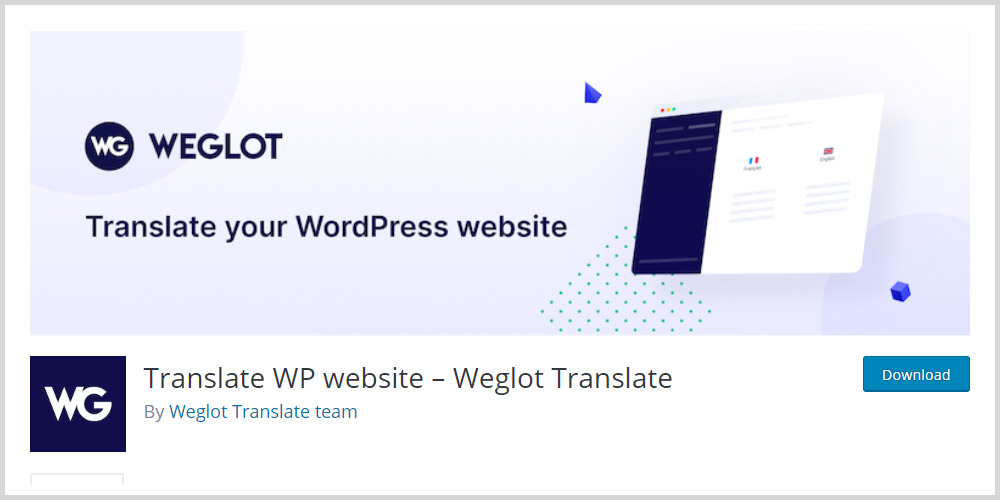Weglot Translate WordPress Plugin