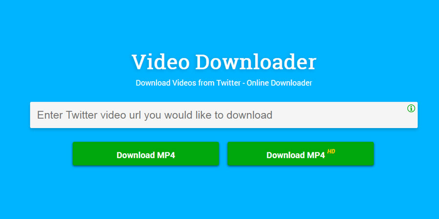 Download Twitter Videos