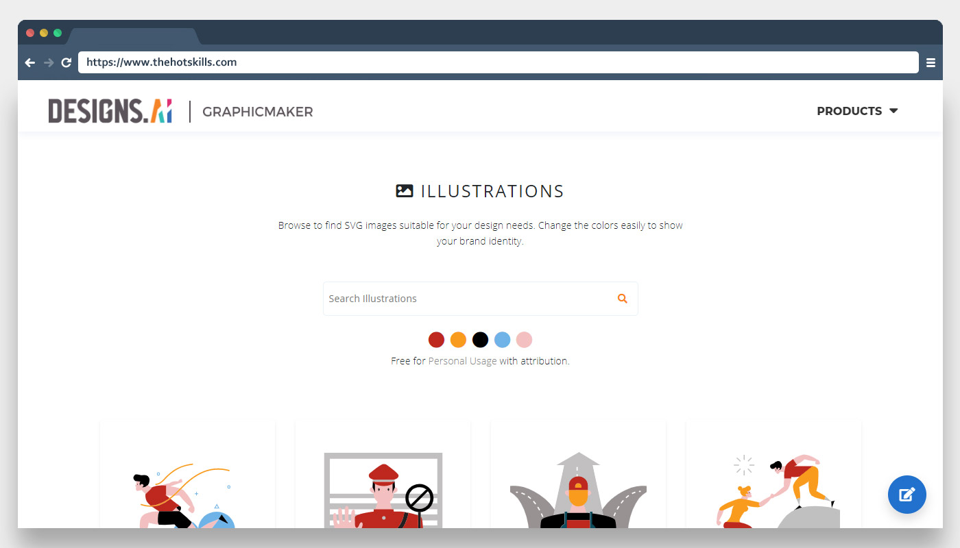 GraphicMaker - Free customizable Illustrations
